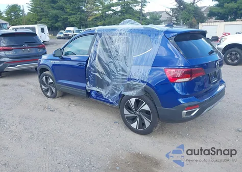 2024 Volkswagen Taos Se z USA, uszkodzony, nr VIN 3VVVX7B20RM070795